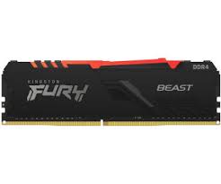 8GB 3600MT/s DDR4 CL17 DIMM FURY Beast RGB